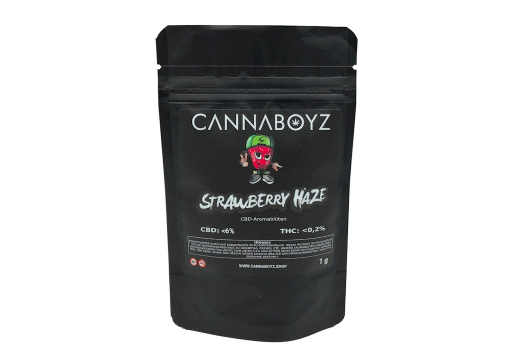 Strawberry Haze CBD Blüten Sample online kaufen - Cannaboyz