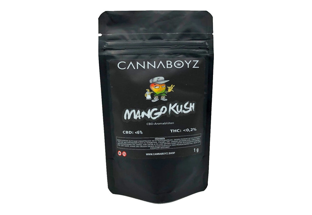 Mango Kush CBD Blüten Sample online kaufen - Cannaboyz